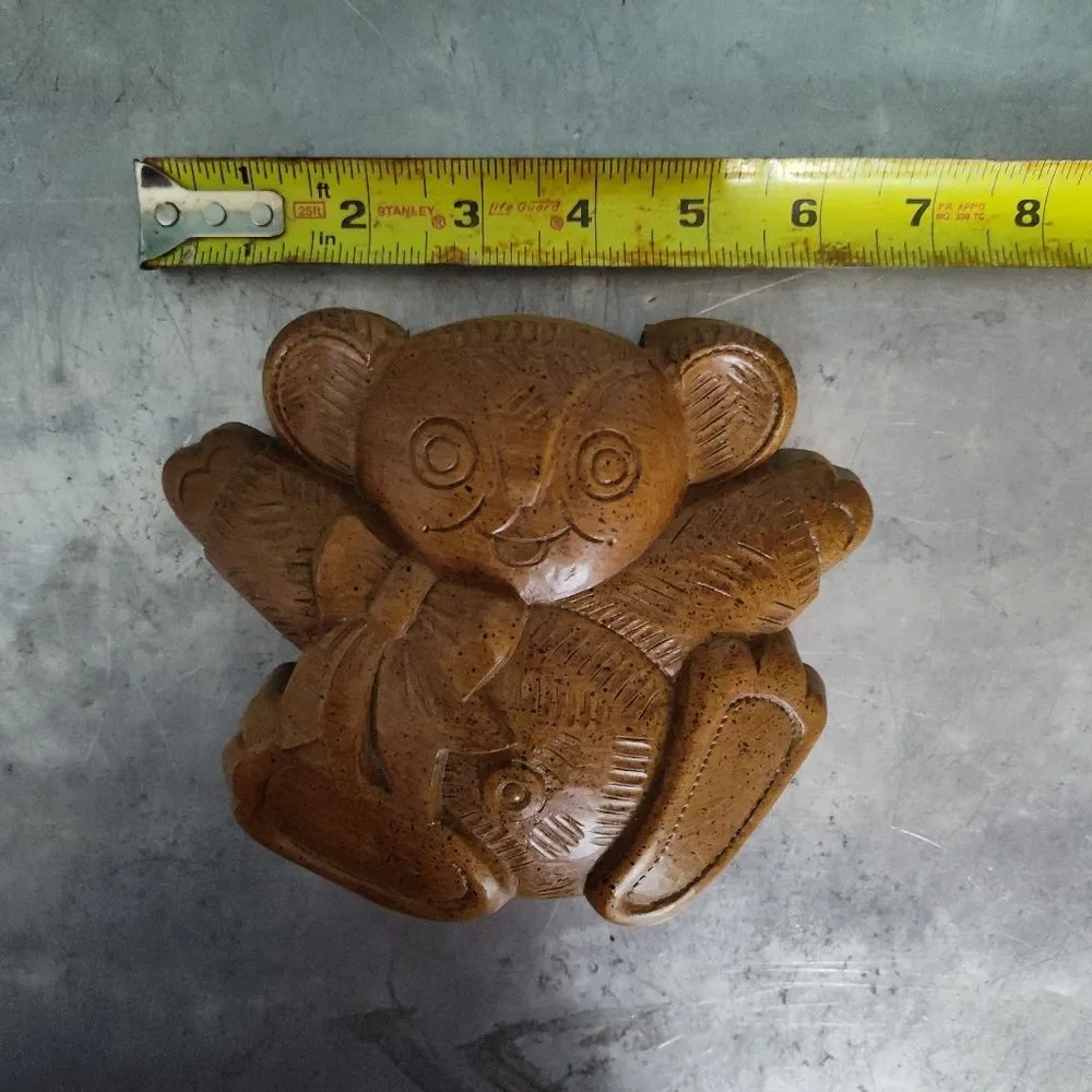 Vintage '80s Homco Koala Bear Wall Art Pocket Plastic Planter